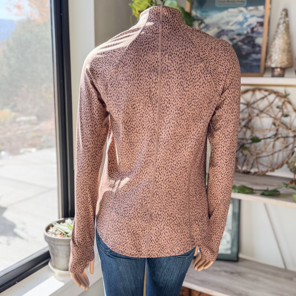 Athleta, Shanti Animal Beige Salutation Jacket, Women's Medium, Activewear - Picture 9 of 11
